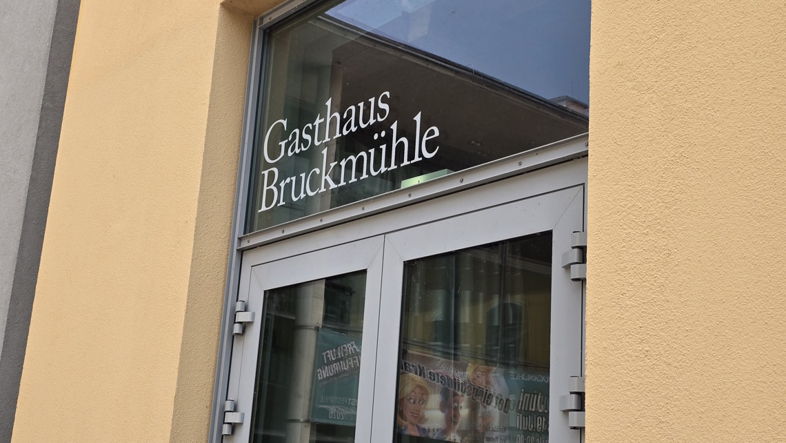 Das Gasthaus Bruckmühle