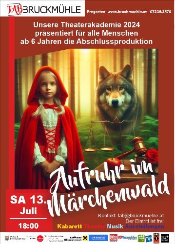 Aufruhr im Märchenwald Plakat